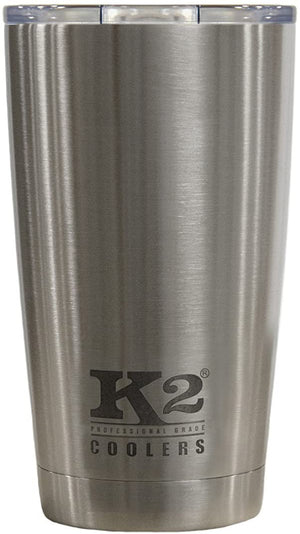 K2 Coolers Tumblers K2 Coolers Element Stainless Silver - 18 Ounce Case
