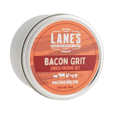 Image of Lane's BBQ Salts 14.4/16 oz 6 bottles to case Lane's BBQ Bacon Grit