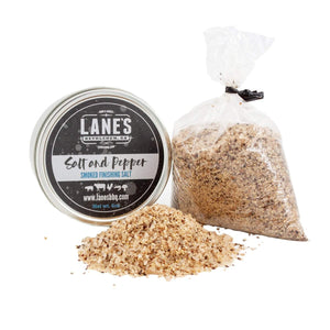 Lane's BBQ Salts 14.4/16 oz 6 bottles to case Lane's BBQ Salt & Pepper