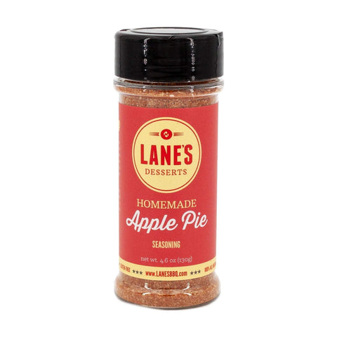 Image of Lane's BBQ Sauces & Rubs 4.4/4.6 oz 12 bottles to case Lane's BBQ Apple Pie Dessert Rub