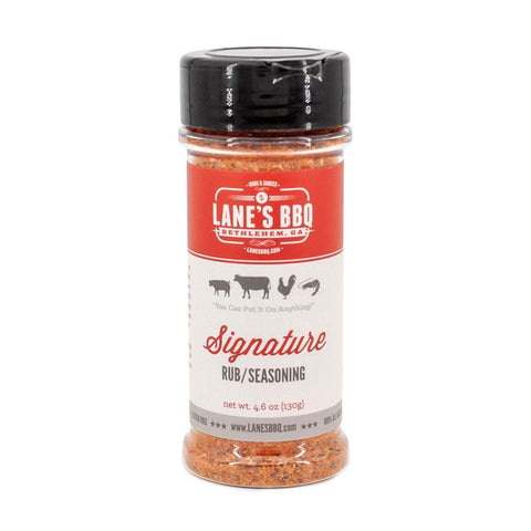 Image of Lane's BBQ Sauces & Rubs 4.4/4.6 oz 12 bottles to case Lane's BBQ Signature Rub