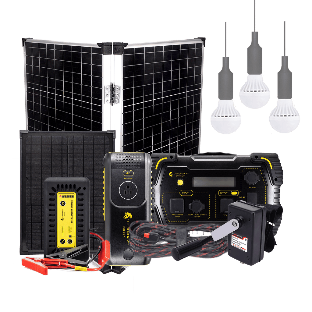Lion Energy Solar Panels Lion Energy Emergency Preparedness Kit™