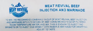 Lotta Bull BBQ Meat Revival Brisket Injection
