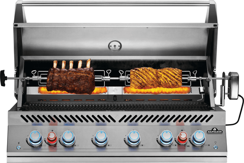 Image of Napoleon Built-in Gas Grill Napoleon Built-In 700 Series 44" with Dual Infrared Rear Burners, Natural Gas, Stainless Steel