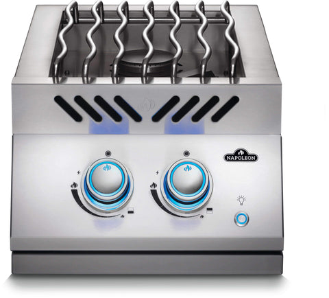 Image of Napoleon Built-in Gas Grill Napoleon Built-In 700 Series Series Inline Dual Range Burner, Stainless Steel
