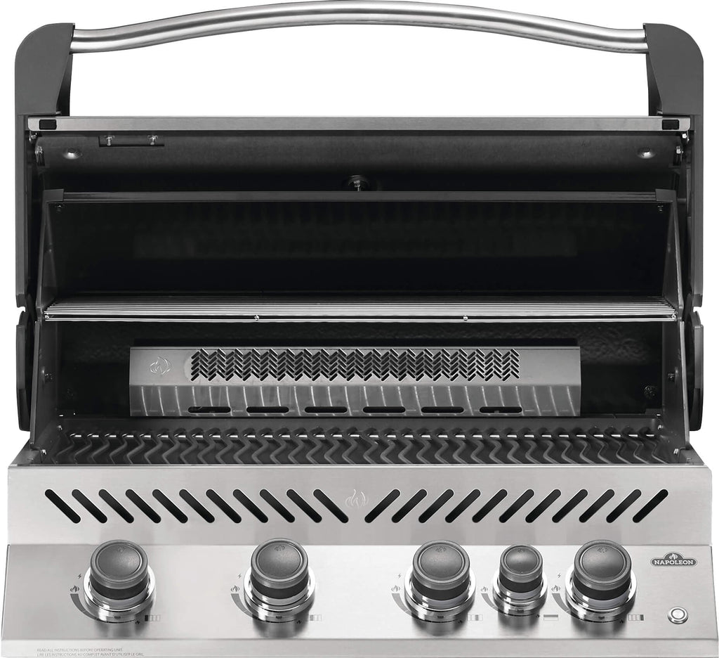 Napoleon Built-in Gas Grill Napoleon Built-in Prestige® 500 Grill Head with Infrared Rear Burner, Stainless Steel