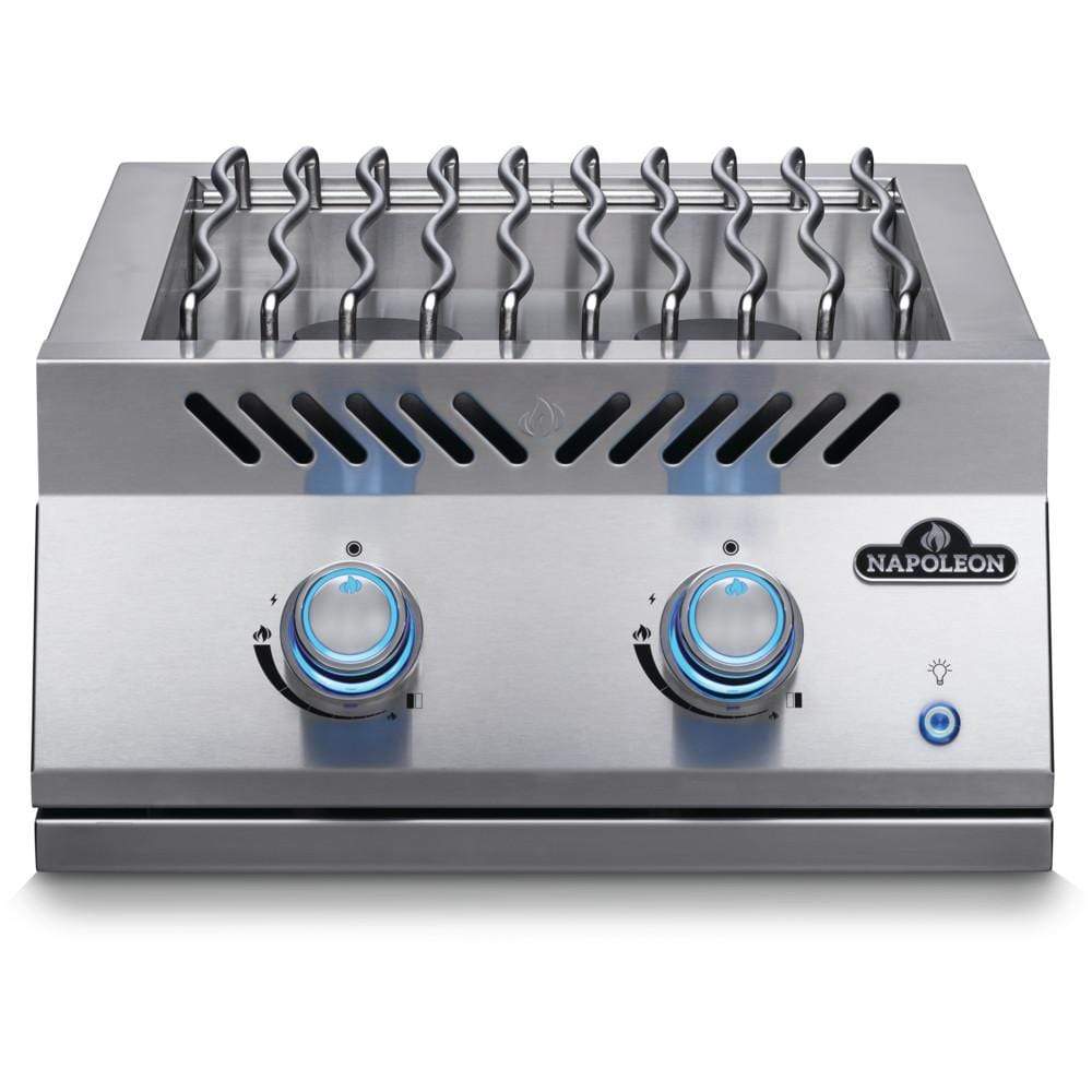 Napoleon Built-in Gas Grill Natural Gas Napoleon Built-In 700 Series 18" Dual Range Top Burner Natural Gas, Stainless Steel