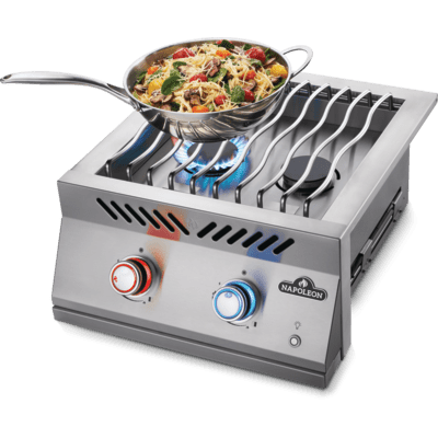 Image of Napoleon Built-in Gas Grill Natural Gas Napoleon Built-In 700 Series 18" Dual Range Top Burner Natural Gas, Stainless Steel