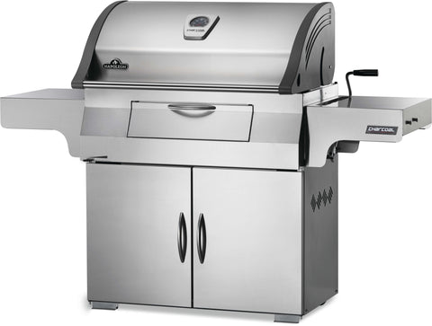 Napoleon Charcoal Grill Charcoal Napoleon Charcoal Professional Grill, Stainless Steel