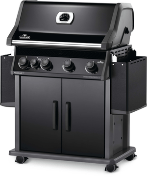 Napoleon Rogue® XT 525 Grill with Infrared Side Burner, Black