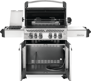 Napoleon Prestige® 500 Grill with Infrared Side and Rear Burners, Stainless Steel