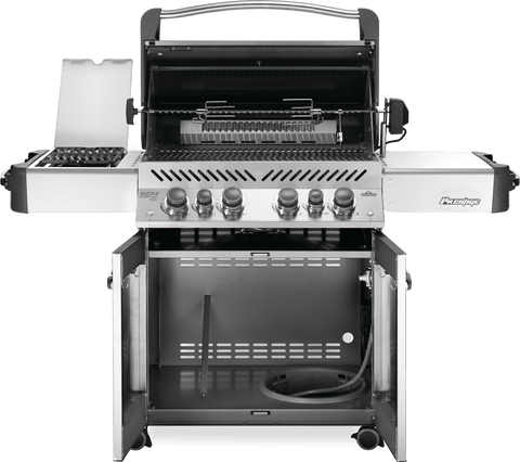 Image of Napoleon Gas Grill Napoleon Prestige® 500 Natural Gas Grill with Infrared Side and Rear Burners, Stainless Steel