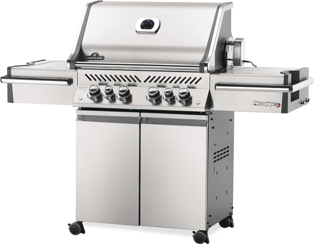Napoleon Gas Grill Napoleon Prestige PRO™ 500 Natural Gas Grill with Infrared Rear and Side Burners, Stainless Steel