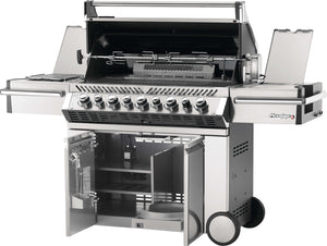 Napoleon Prestige PRO™ 665 Grill with Infrared Rear and Side Burners, Stainless Steel