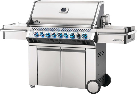 Image of Napoleon Gas Grill Napoleon Prestige PRO™ 665 Grill with Infrared Rear and Side Burners, Stainless Steel