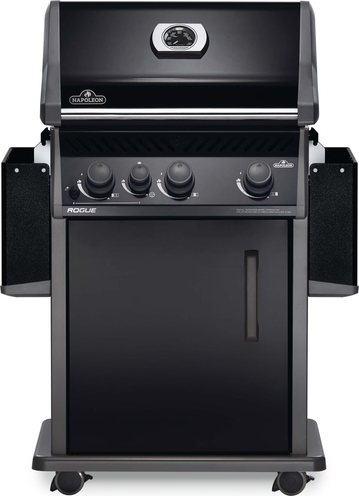 Napoleon Gas Grill Napoleon Rogue® XT 425 Natural Gas Grill with Infrared Side Burner, Black