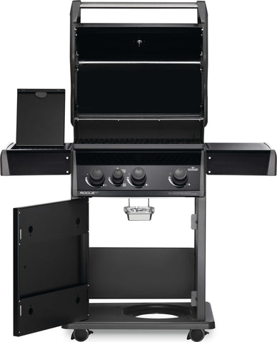 Image of Napoleon Gas Grill Napoleon Rogue® XT 425 Natural Gas Grill with Infrared Side Burner, Black
