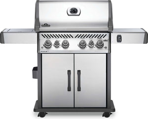 Napoleon Gas Grill Napoleon Rogue® XT 525 Grill with Infrared Side Burner and Rear Burners, Stainless Steel
