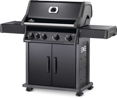 Image of Napoleon Gas Grill Napoleon Rogue® XT 525 Grill with Infrared Side Burner, Black