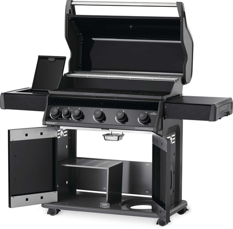 Image of Napoleon Gas Grill Napoleon Rogue® XT 625 Grill with Infrared Side Burner, Black