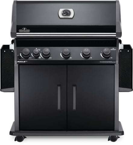 Image of Napoleon Gas Grill Napoleon Rogue® XT 625 Grill with Infrared Side Burner, Black