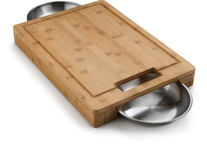 Napoleon Grill Accessory Napoleon Cutting Board with Stainless Steel Bowls