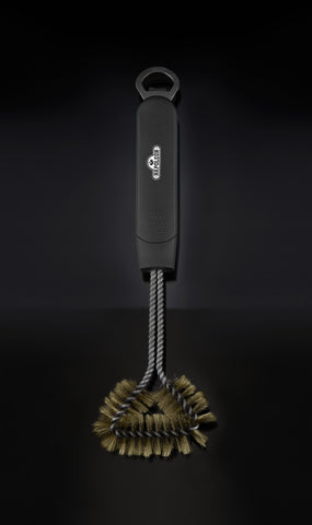 Image of Napoleon Grill Brush Napoleon Three Sided Grill Brush with Bottle Opener