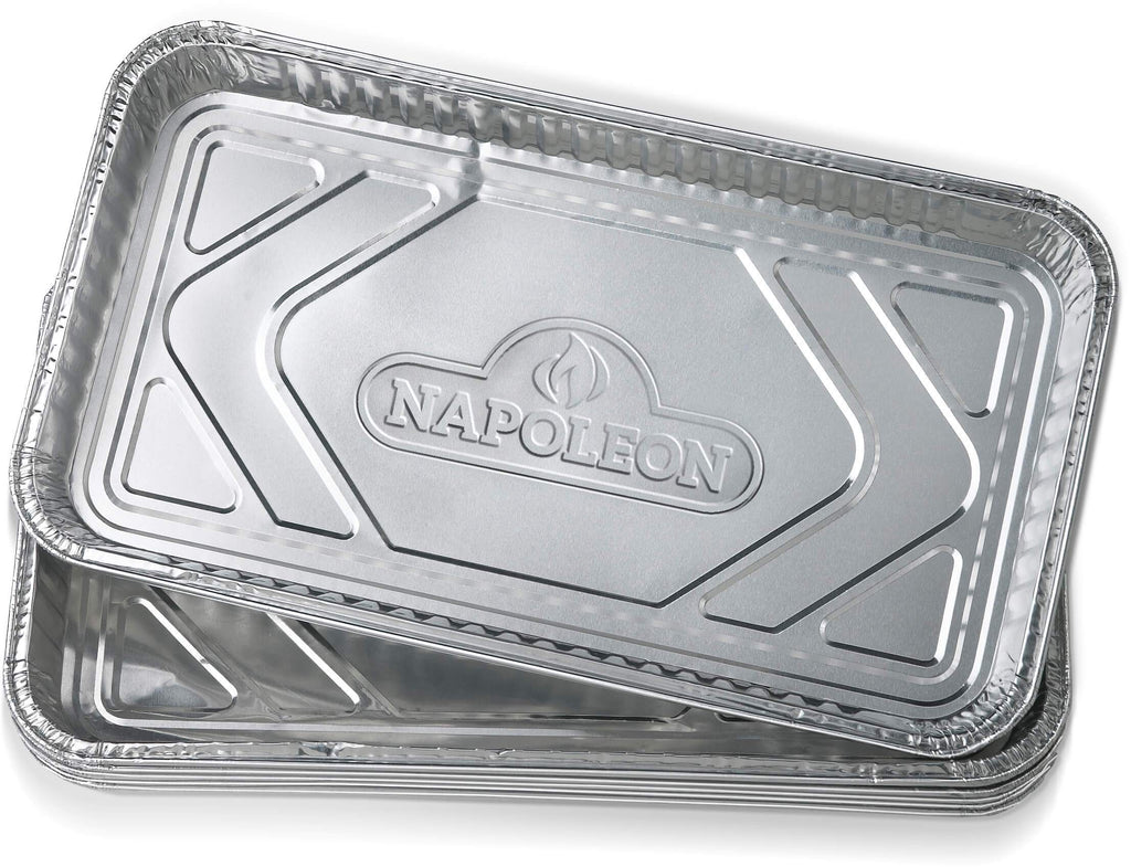 Napoleon Grill Drip Pans Napoleon Large Grease Drip Trays (14" x 8") - Pack of 5