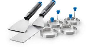 Napoleon Breakfast Toolset with 4 Egg Rings