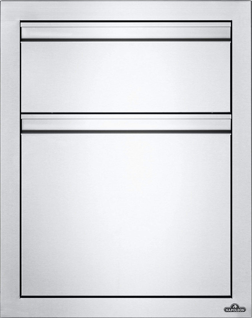 Napoleon Outdoor Kitchen Component Napoleon 18" X 24" Double Drawer: Large and Standard