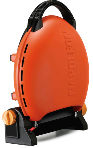 Image of Napoleon Portable Gas Grill Propane Gas Napoleon TravelQ™ 2225 Portable Propane Gas Grill, Orange