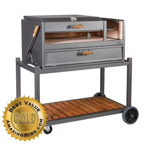 Image of Nuke BBQ Charcoal Grill Nuke BBQ Argentinian Style Grill - Delta Grill