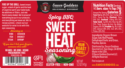 Image of Old world spice Sauces & Rubs Old world spice Sauce Goddess BBQ Sweet Heat