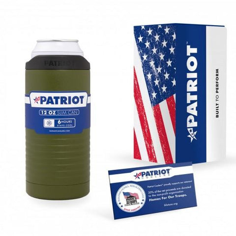 Image of Patriot Coolers Slim Can Patriot Coolers Patriot Slim Can12oz