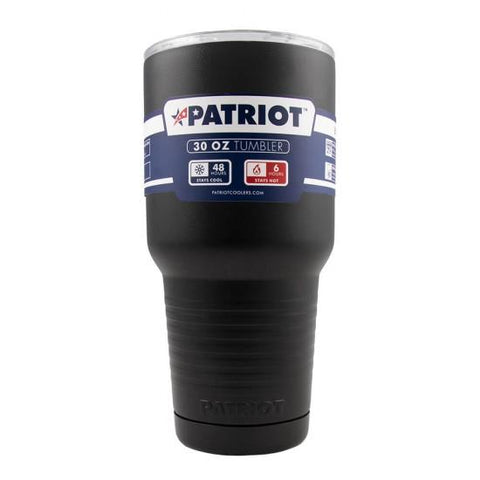 Image of Patriot Coolers Tumblers Black Copy of Patriot Coolers Patriot 30oz tumbler