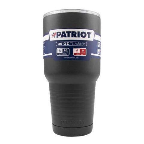 Image of Patriot Coolers Tumblers Graphite Copy of Patriot Coolers Patriot 30oz tumbler