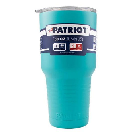 Image of Patriot Coolers Tumblers Sky Blue Copy of Patriot Coolers Patriot 30oz tumbler
