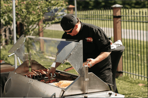 Pig Out Roasters Rostisserie Pig Out Roasters The Ultimate Charcoal Pig Rotisserie - 170 LB Capacity