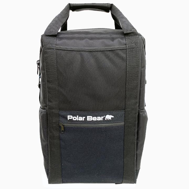 Polar Bear Soft Coolers Black Polar Bear Original Backpack Soft Side Coolers