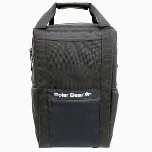 Polar Bear Soft Coolers Black Polar Bear Original Backpack Soft Side Coolers