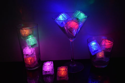 Image of Revo Coolers Dubler Revo Coolers COLOR Pack Light Up Ice Cubes 12 Packs