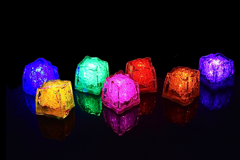 Image of Revo Coolers Dubler Revo Coolers JEWEL Light Up Cubes 7 packs