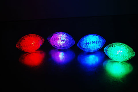 Image of Revo Coolers Ice Cube Revo Coolers Football Multi-Color LED Light Up Ice Cubes 12 pack