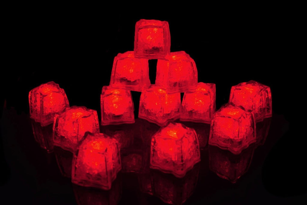 Revo Coolers Ice Cube Revo Coolers Red Light Up Ice Cube 12 pack