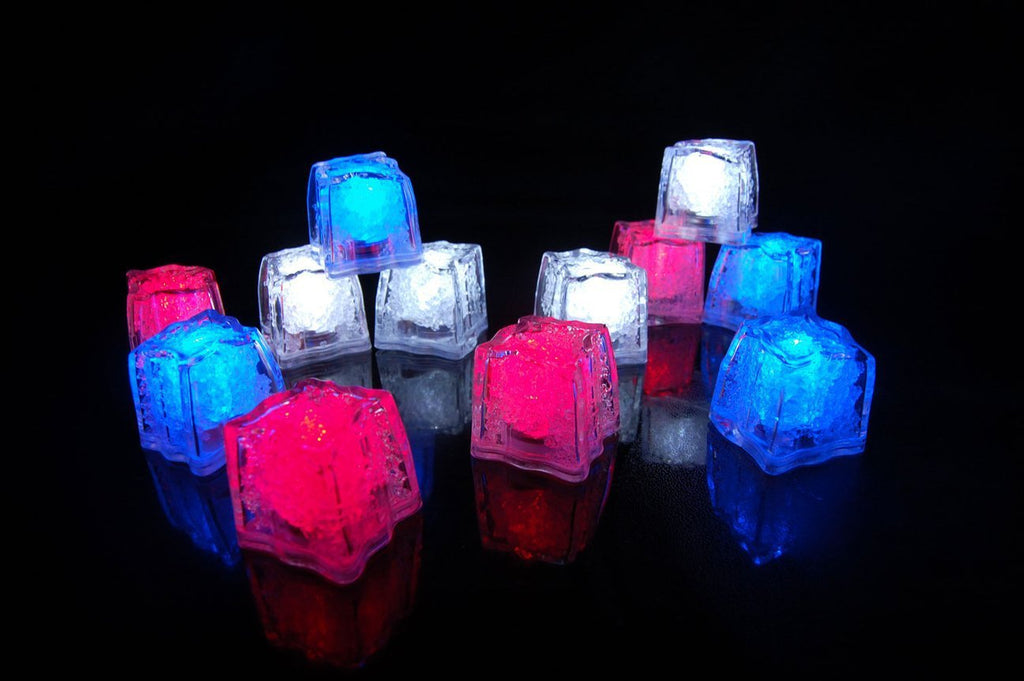 Revo Coolers Ice Cube Revo Coolers USA Pack Light Up Ice Cubes 12 pack