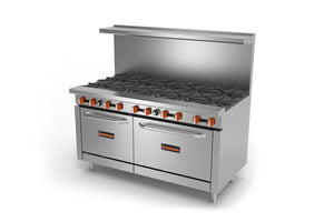 Sierra Ovens SR-10-60 10 Burner Gas Range