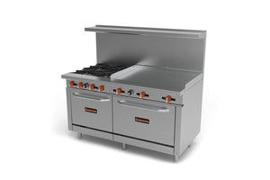 Sierra Ovens SR-4B-36G-60 Gas Range with Griddle