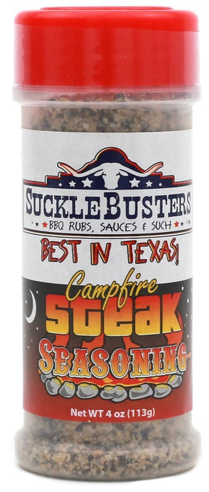 SmokinTex Sauces & Rubs SmokinTex SuckleBusters Campfire Steak Seasoning 4 0z.