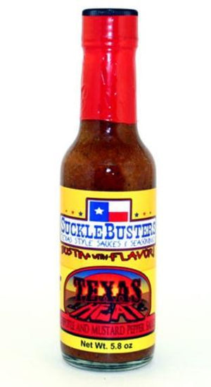 SmokinTex Sauces & Rubs SmokinTex SuckleBusters Chipolte and Mustard Pepper Sauce 5.8oz