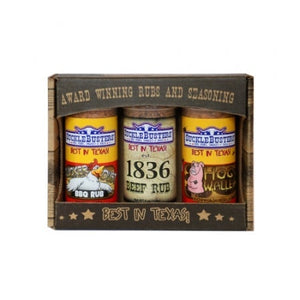 SuckleBusters Sauces & Rubs SuckleBusters BBQ Rub Gift Box 3 Small Jars